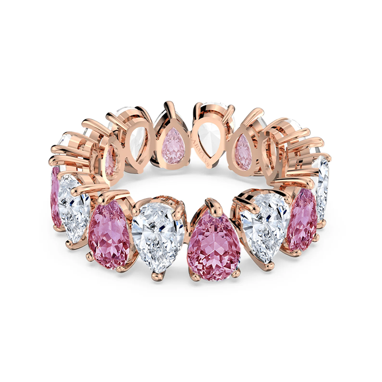 Large Pear Gender Reveal Ring - Armans Fine Jewellery