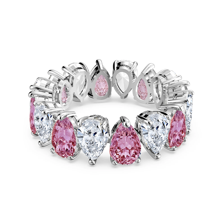 Large Pear Gender Reveal Ring - Armans Fine Jewellery