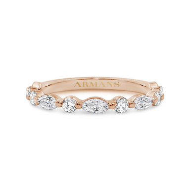 Laurel Diamond Band - Armans Fine Jewellery