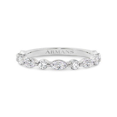 Laurel Diamond Band - Armans Fine Jewellery