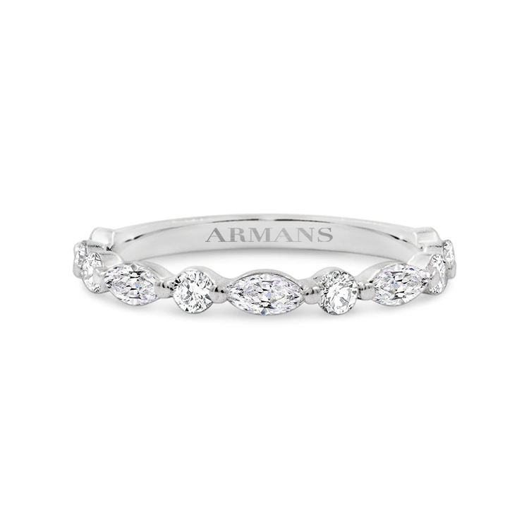 Laurel Diamond Band - Armans Fine Jewellery