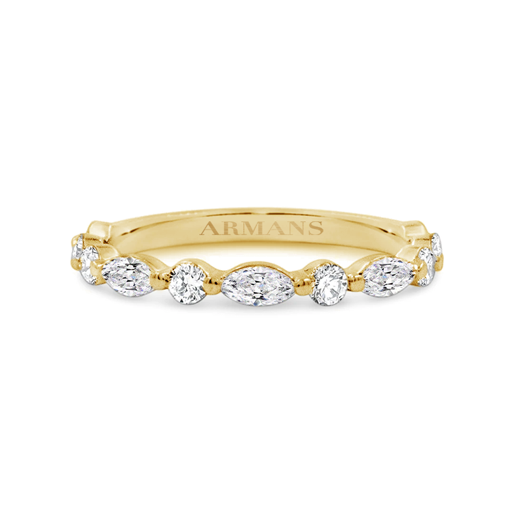 Laurel Diamond Band - Armans Fine Jewellery