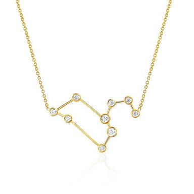 Leo Diamond Constellation Necklace - Armans Fine Jewellery