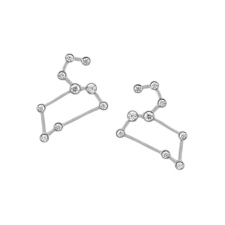 Leo Diamond Constellation Studs - Armans Fine Jewellery