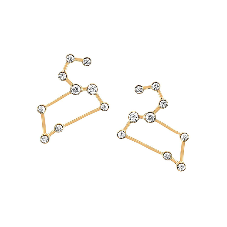 Leo Diamond Constellation Studs - Armans Fine Jewellery