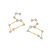 Leo Diamond Constellation Studs - Armans Fine Jewellery