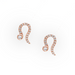 Leo Diamond Zodiac Studs - Armans Fine Jewellery
