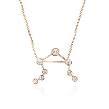 Libra Diamond Constellation Necklace - Armans Fine Jewellery