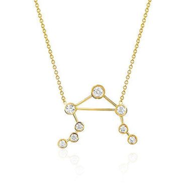 Libra Diamond Constellation Necklace - Armans Fine Jewellery