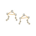 Libra Diamond Constellation Studs - Armans Fine Jewellery