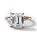 Lotus Diamond Engagement Ring - Armans Fine Jewellery