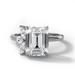Lotus Diamond Engagement Ring - Armans Fine Jewellery