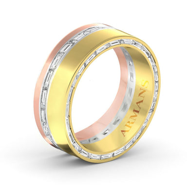 Lumieré Wedding Band - Armans Fine Jewellery