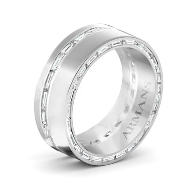 Lumieré Wedding Band - Armans Fine Jewellery