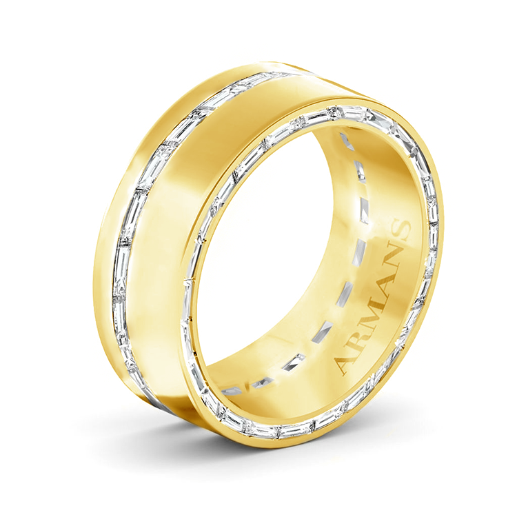 Lumieré Wedding Band - Armans Fine Jewellery