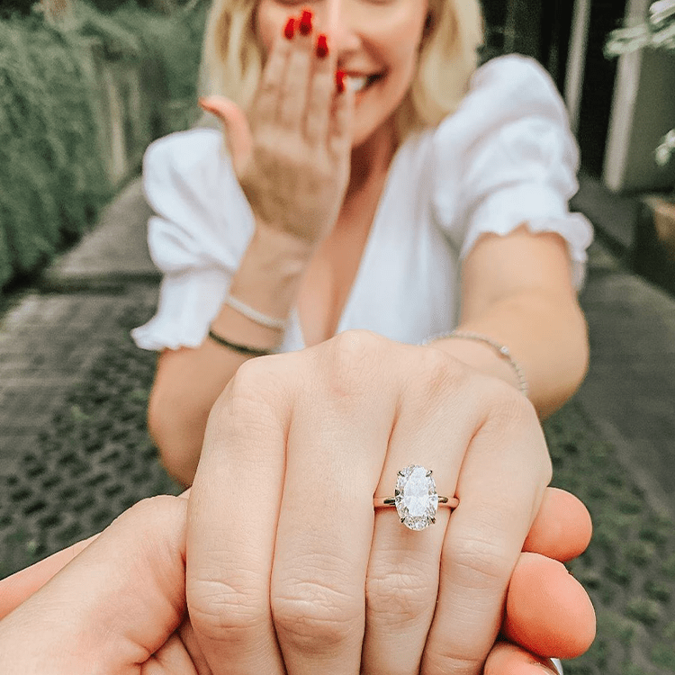 Oval Madison Engagement Ring