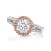 Magenta Engagement Ring - Armans Fine Jewellery