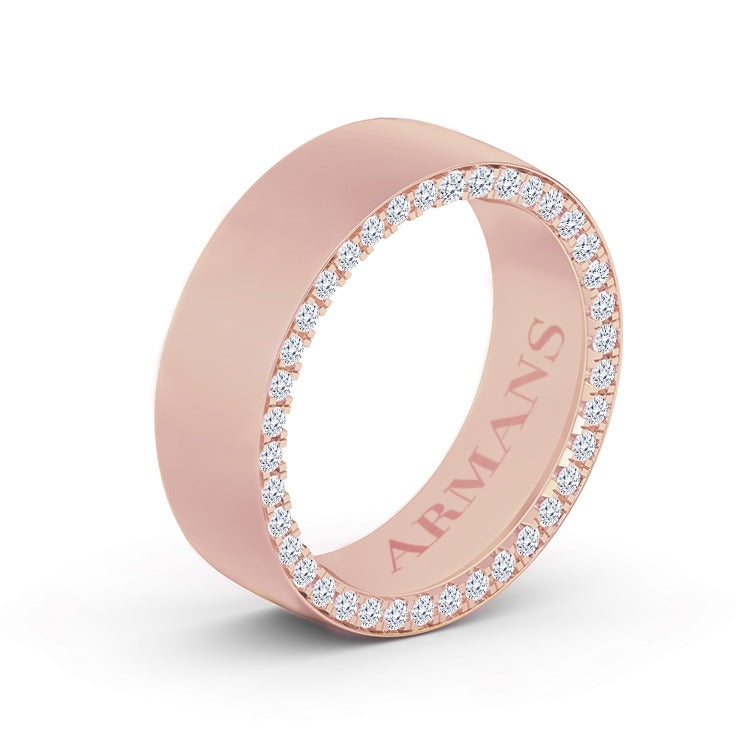 Marcel Diamond Wedding Band - Armans Fine Jewellery