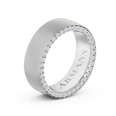 Marcel Diamond Wedding Band - Armans Fine Jewellery
