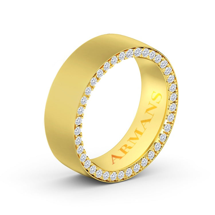 Marcel Diamond Wedding Band - Armans Fine Jewellery
