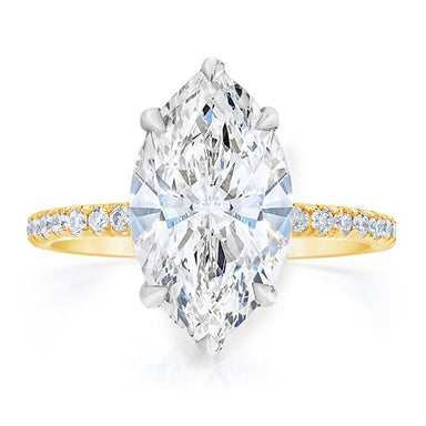 Marquise Allegra Engagement Ring - Armans Fine Jewellery