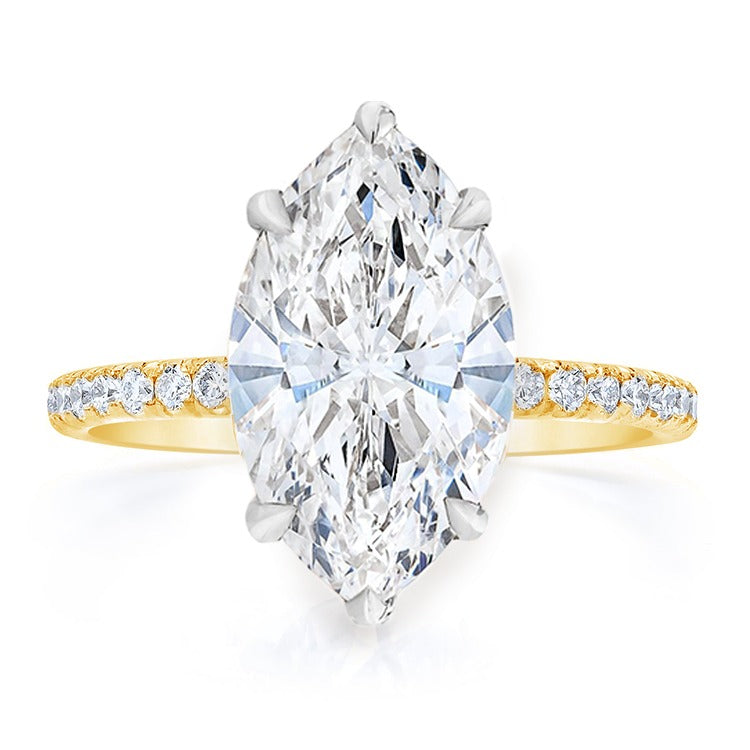 Marquise Allegra Engagement Ring - Armans Fine Jewellery