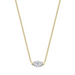 Marquise Solitaire Diamond Necklace - Armans Fine Jewellery