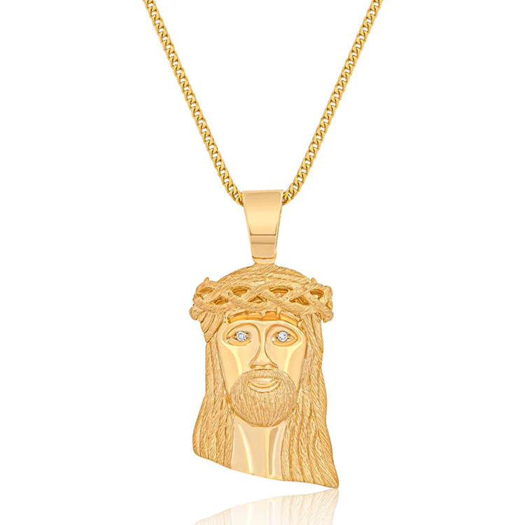 Jesus Piece Necklace Men s Necklaces Armans Fine Jewellery
