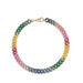 Men's Rainbow Chain Link Diamond Necklace - Armans Fine Jewellery