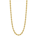 Men's Solid Gold Rope Chain - Armans Fine Jewellery