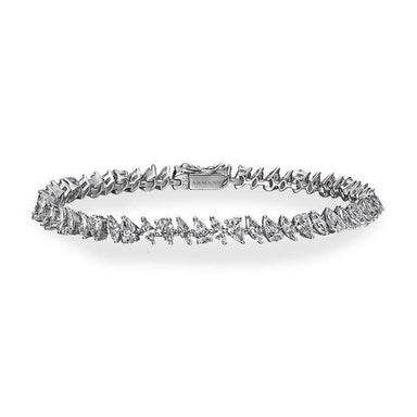 Mixed Pear & Marquise Tennis Bracelet - Armans Fine Jewellery