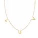 Petite Multi Initial Necklace - Armans Fine Jewellery