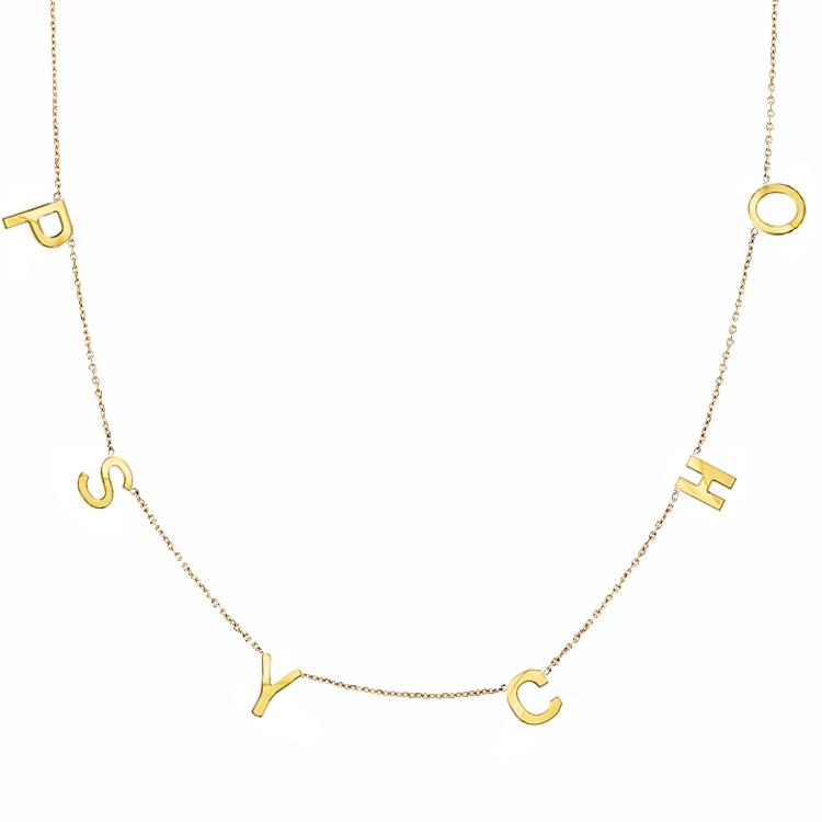 Petite Multi Initial Necklace - Armans Fine Jewellery