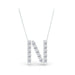 Diamond Initial Pendant - Armans Fine Jewellery