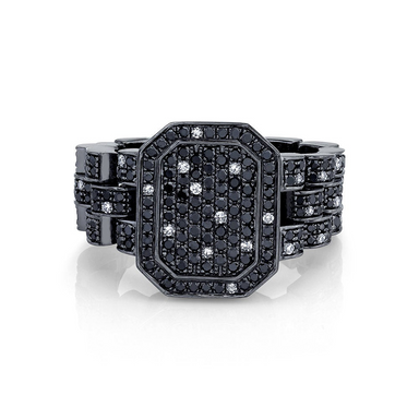 Night Sky Pavé Pinky Ring - Armans Fine Jewellery