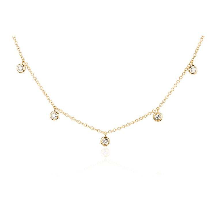Orbit Drop Diamond Choker - Armans Fine Jewellery