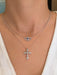 Orthodox Diamond Cross Necklace - Armans Fine Jewellery