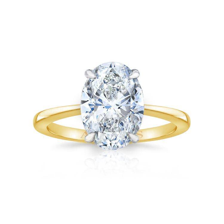 Oval Allure Engagement Ring - Armans Fine Jewellery