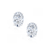 Oval Diamond Studs - Armans Fine Jewellery