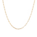 Large Solid Gold Paper Clip Chain - Armans Fine Jewellery