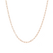 Small Solid Gold Paper Clip Chain - Armans Fine Jewellery