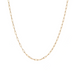 Small Solid Gold Paper Clip Chain - Armans Fine Jewellery