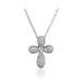 Pavé Diamond Cross Pendant - Armans Fine Jewellery