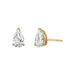 Pear Solitaire Diamond Studs - Armans Fine Jewellery