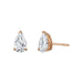 Pear Solitaire Diamond Studs - Armans Fine Jewellery