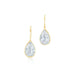 Pear Bezel Drops - Armans Fine Jewellery