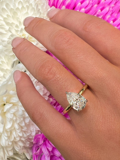 Pear Madison Engagement Ring - Armans Fine Jewellery