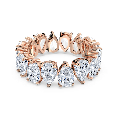 Pear Wedding Band - Armans Fine Jewellery