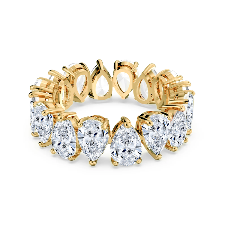 Pear Wedding Band - Armans Fine Jewellery
