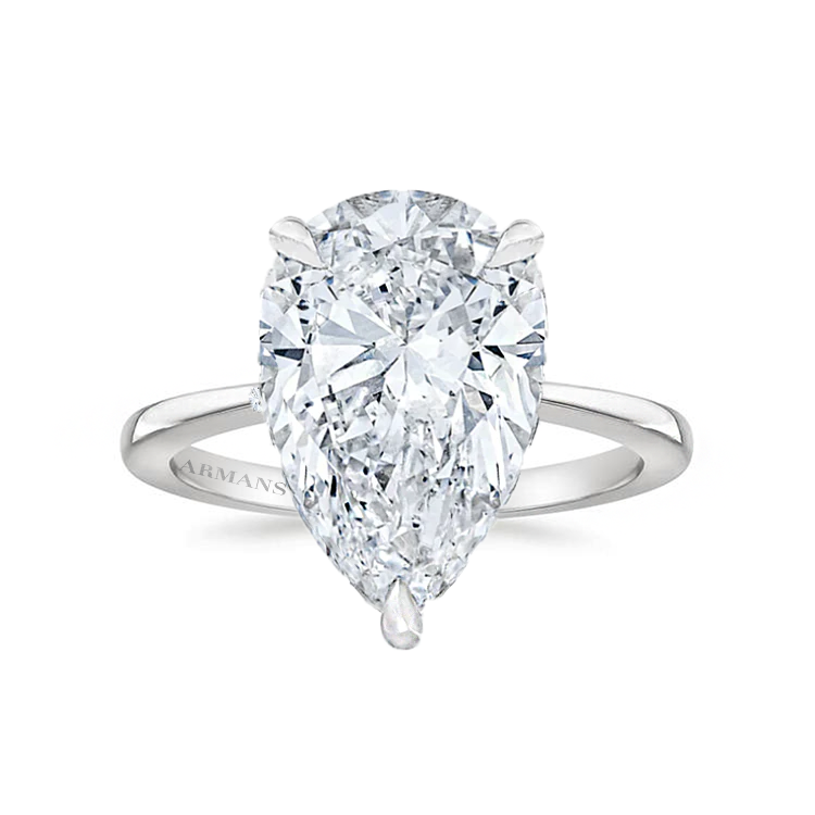 Pear Madison Engagement Ring - Armans Fine Jewellery